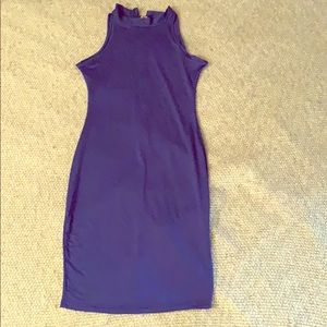 Fitted Blue Tank Dress